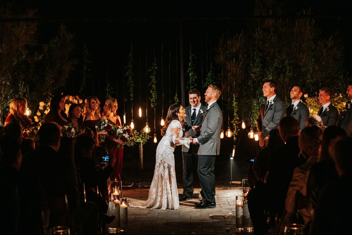 Wedding Inspiration: A Vampy, Evening Affair at Murrieta's Well