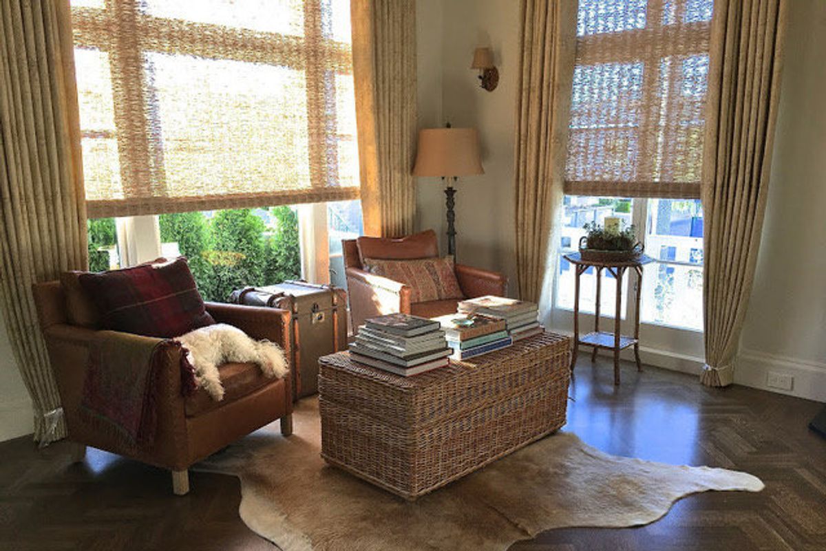 In Cow Hollow, Presidio Classics specializes in custom, handwoven window shades