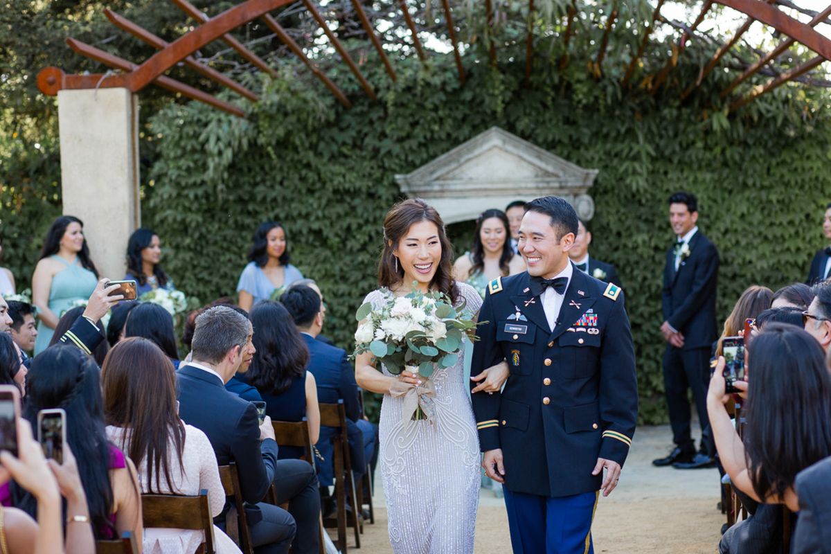 Wedding Inspiration: Dress Blues and a Saber Arch Ceremony in Sonoma County