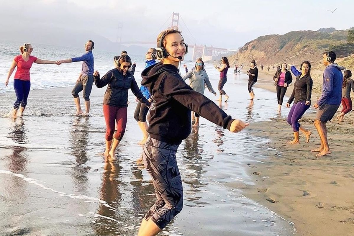 Julianne Aiello's outdoor yoga classes are a modern SF institution