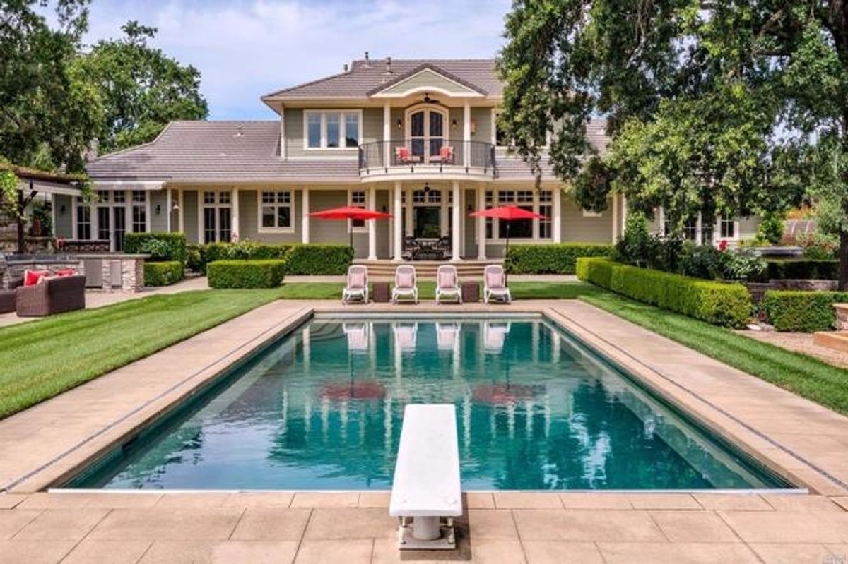 Resort-like Calistoga mansion is designed for serious play, asks $7.25 million