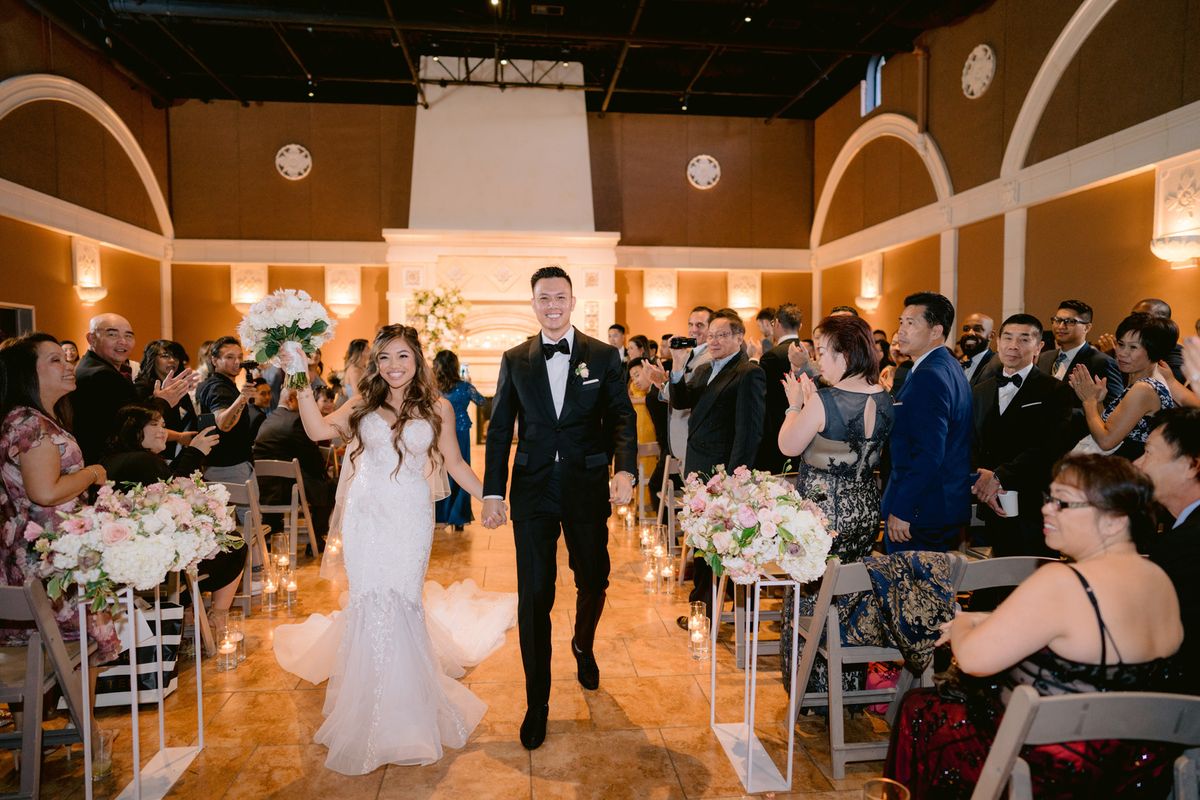 Wedding Inspiration: A Glamorous Black Tie Party at Pleasanton's Ruby Hill Winery