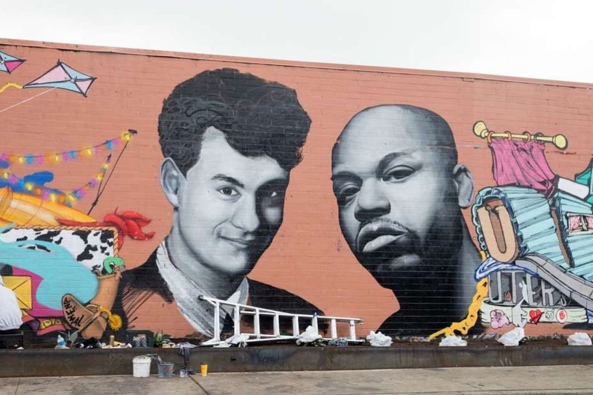 Tom Hanks and Too $hort grace an Oakland mural, Bay Area badger-coyote duo thrill the web + more topics to discuss over brunch