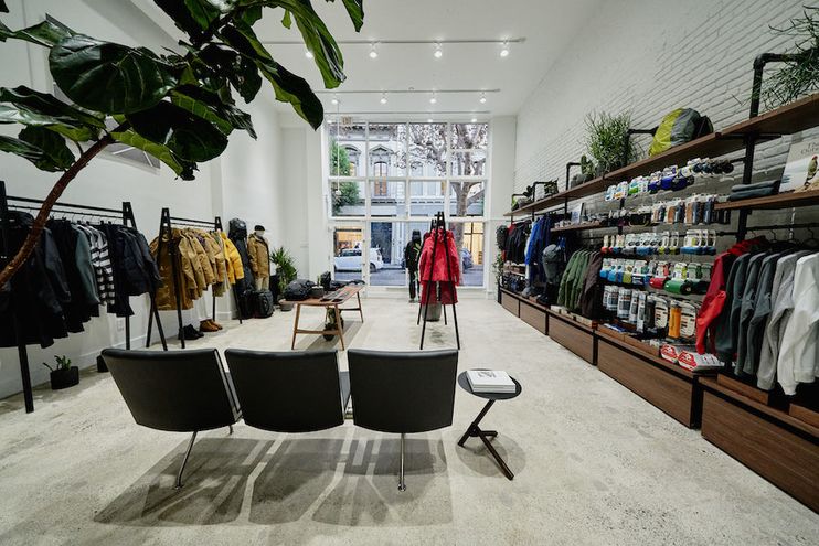 Goldwin The Premium Japanese Sportswear Brand Opens First U S Store In San Francsico 7x7 Bay Area