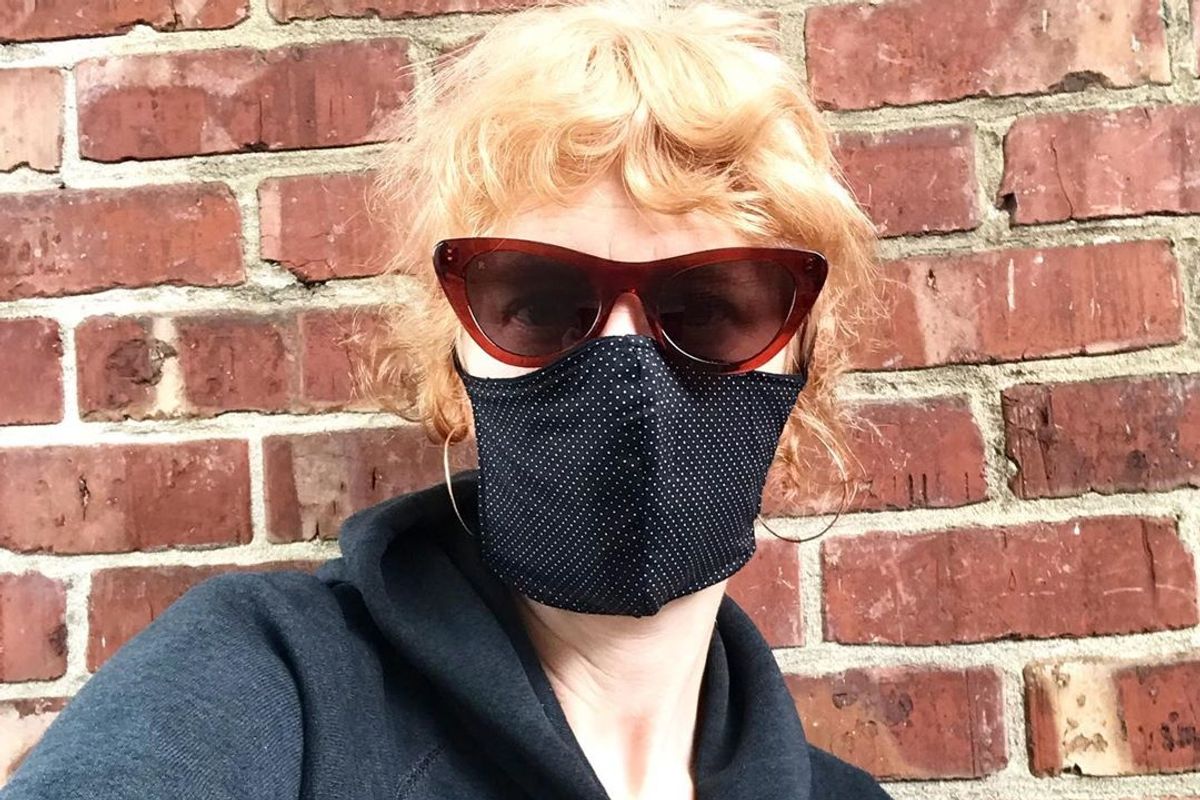 If you must wear a face mask (you must), let it be cute and California–made