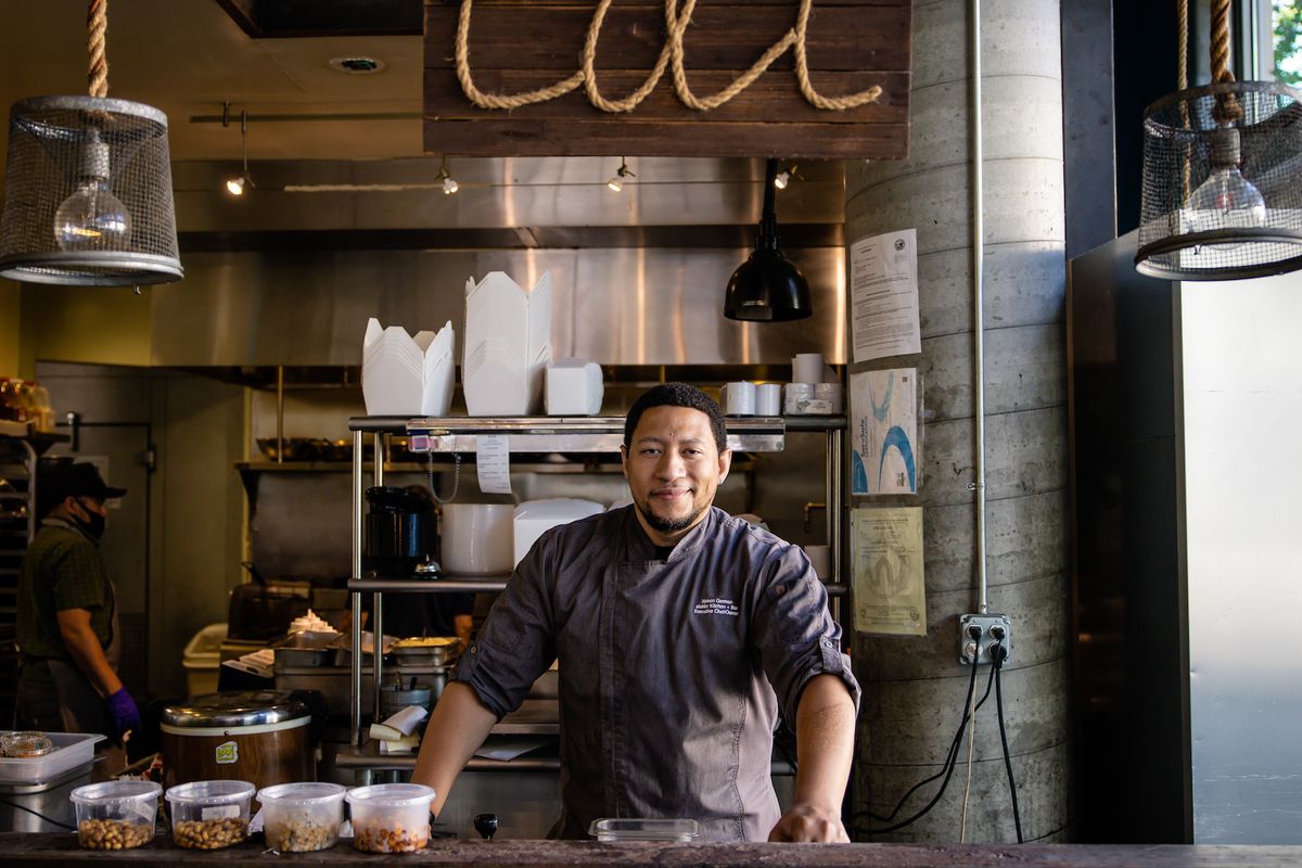 With seafood restaurant alaMar, Oakland chef Nelson German breaks from Black chef stereotypes