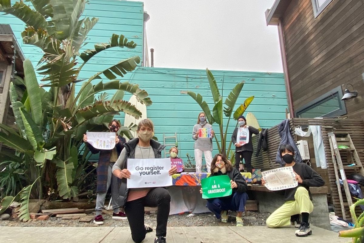 San Francisco women and artists team up to get out the vote
