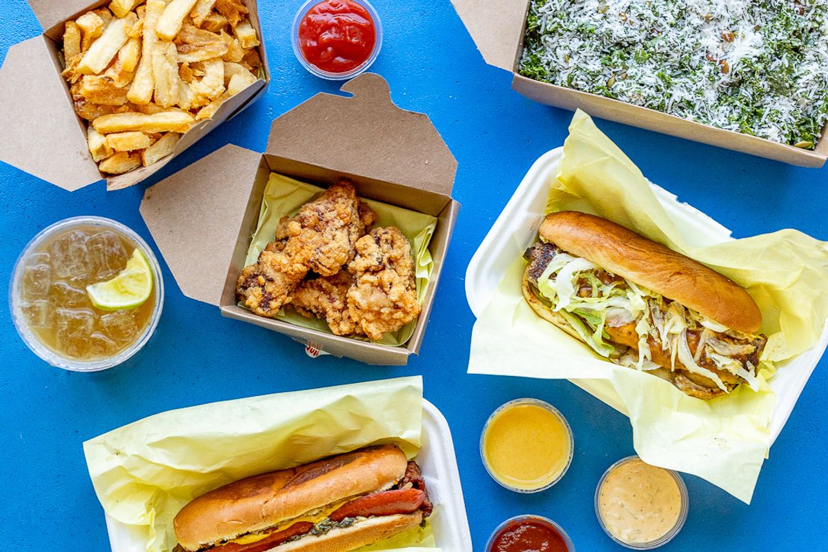 Later, Trick Dog. What's up, Quik Dog—simple drinks + grub on buns from the Bon Vivants