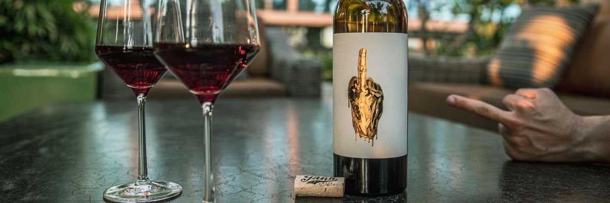 Napa Valley's most amusing new wines tell 2020 to f*ck off
