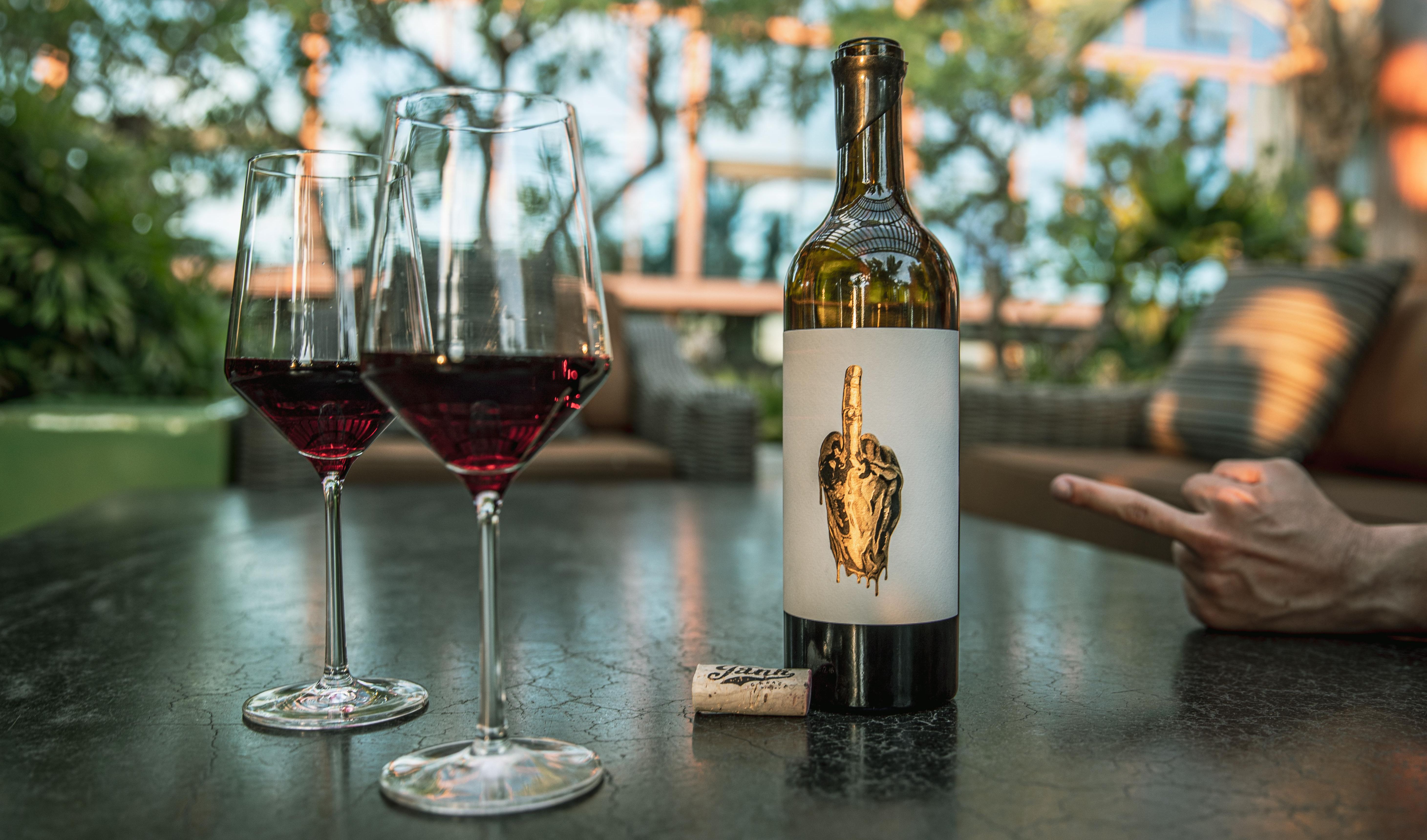 Napa Valley's most amusing new wines tell 2020 to f*ck off