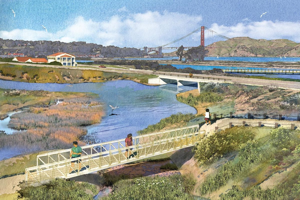 The Presidio opens new hiking trails and green space with the restored Quartermaster Reach Marsh