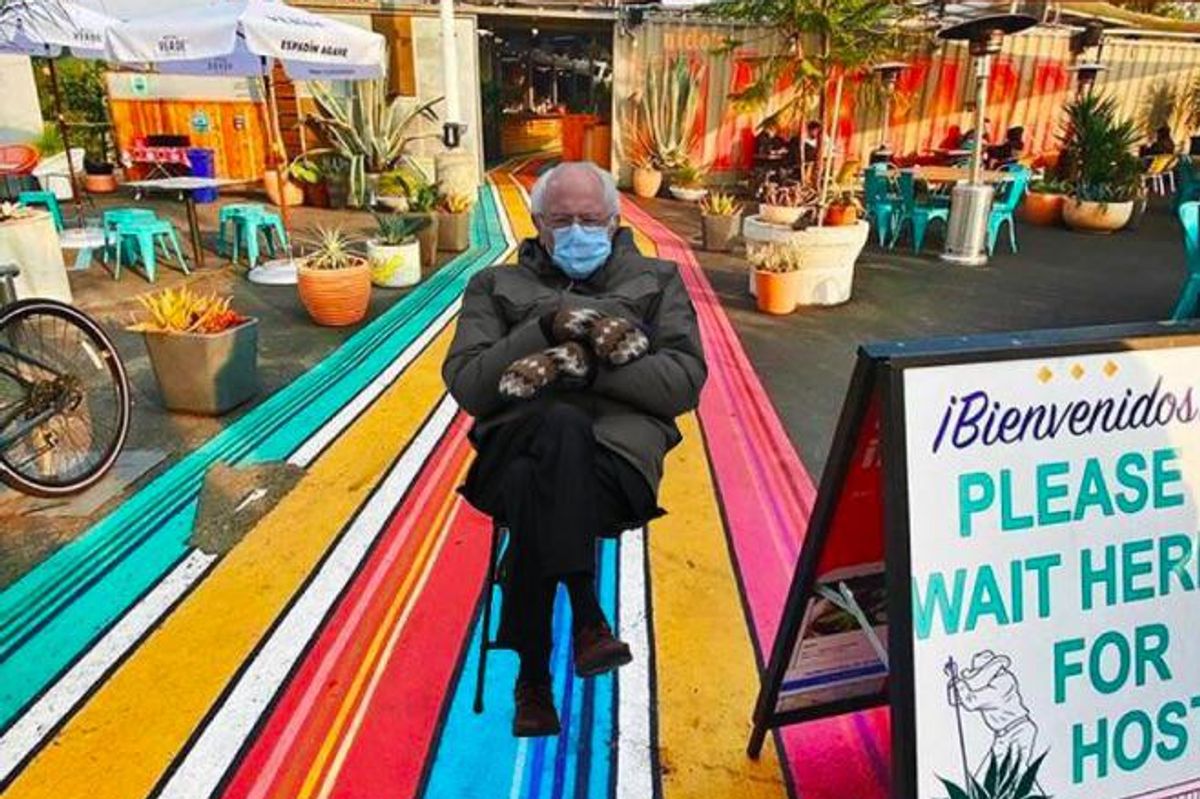 The Bay Area has a field day with #BernieSandersMittens