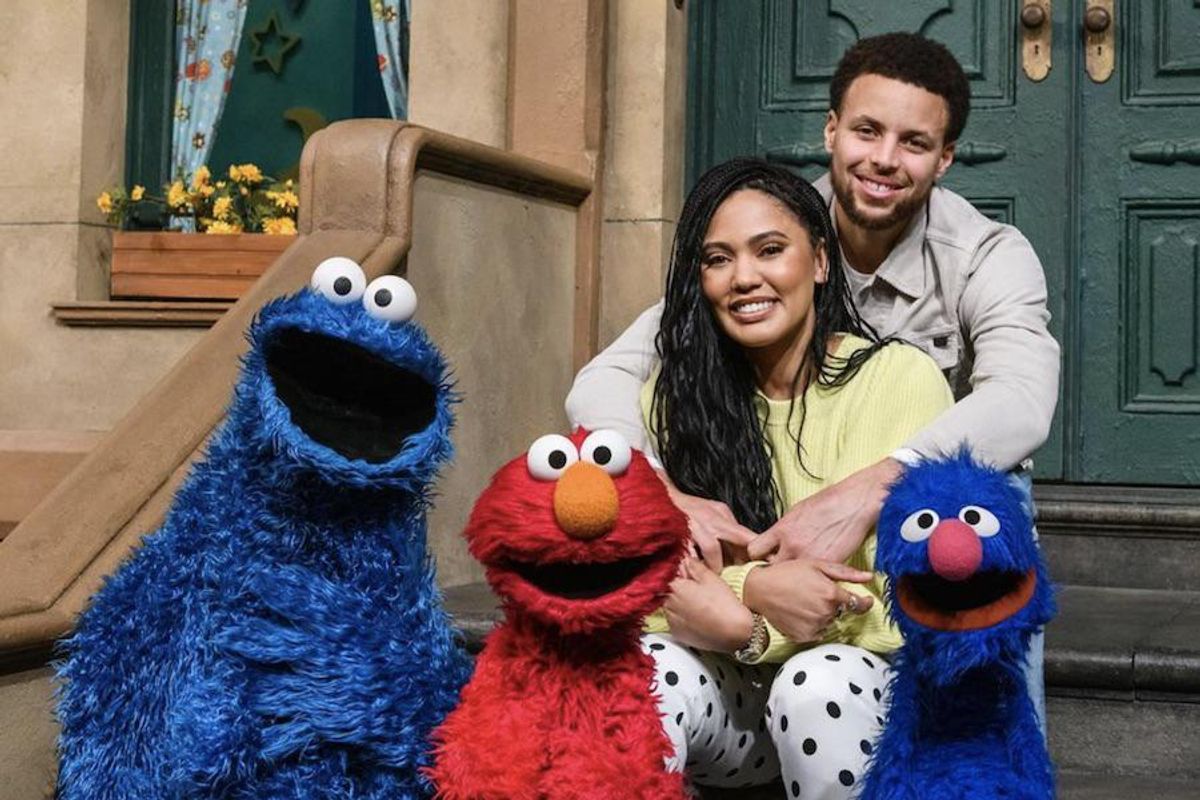 Ayesha and Steph Curry visit Sesame Street + more good news from around the Bay Area