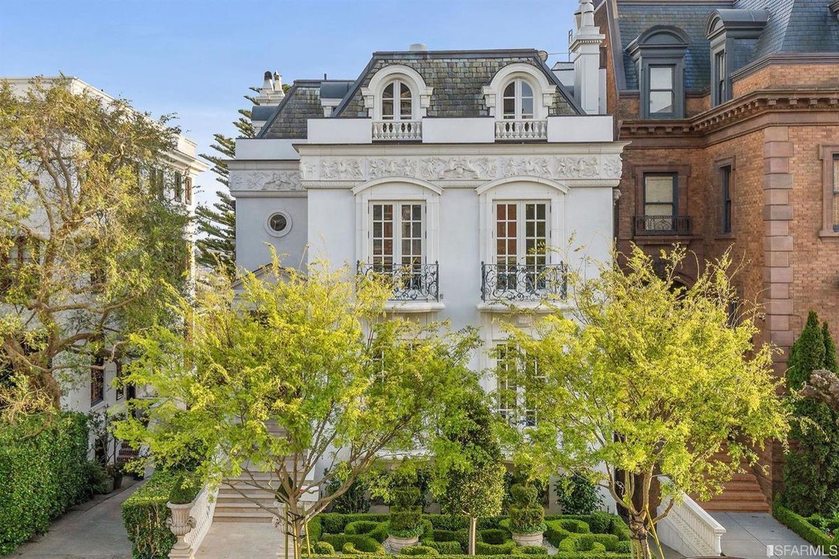 Fit for modern aristocrats, a Parisian-style mansion in Pacific Heights asks $17 million