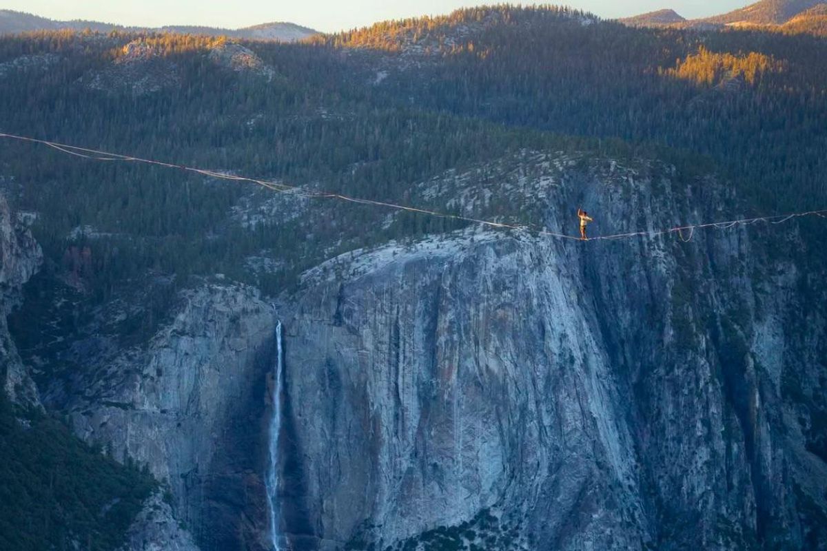 SF brothers claim record for epic highline walk at Yosemite + more good news from around the Bay