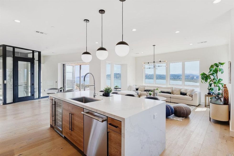 New Larkspur home with waterfront living but SF proximity asks 4 million 7x7 Bay Area