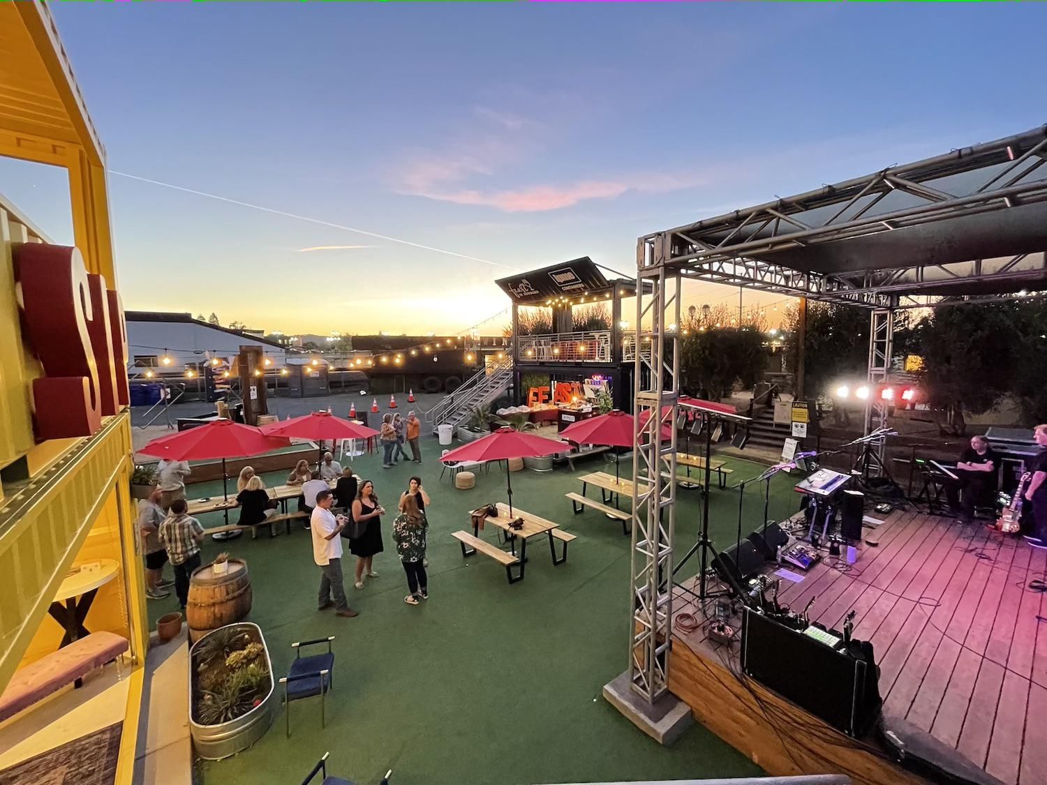 It's always festival season at Napa's newest events space, The Yard by Feast it Forward