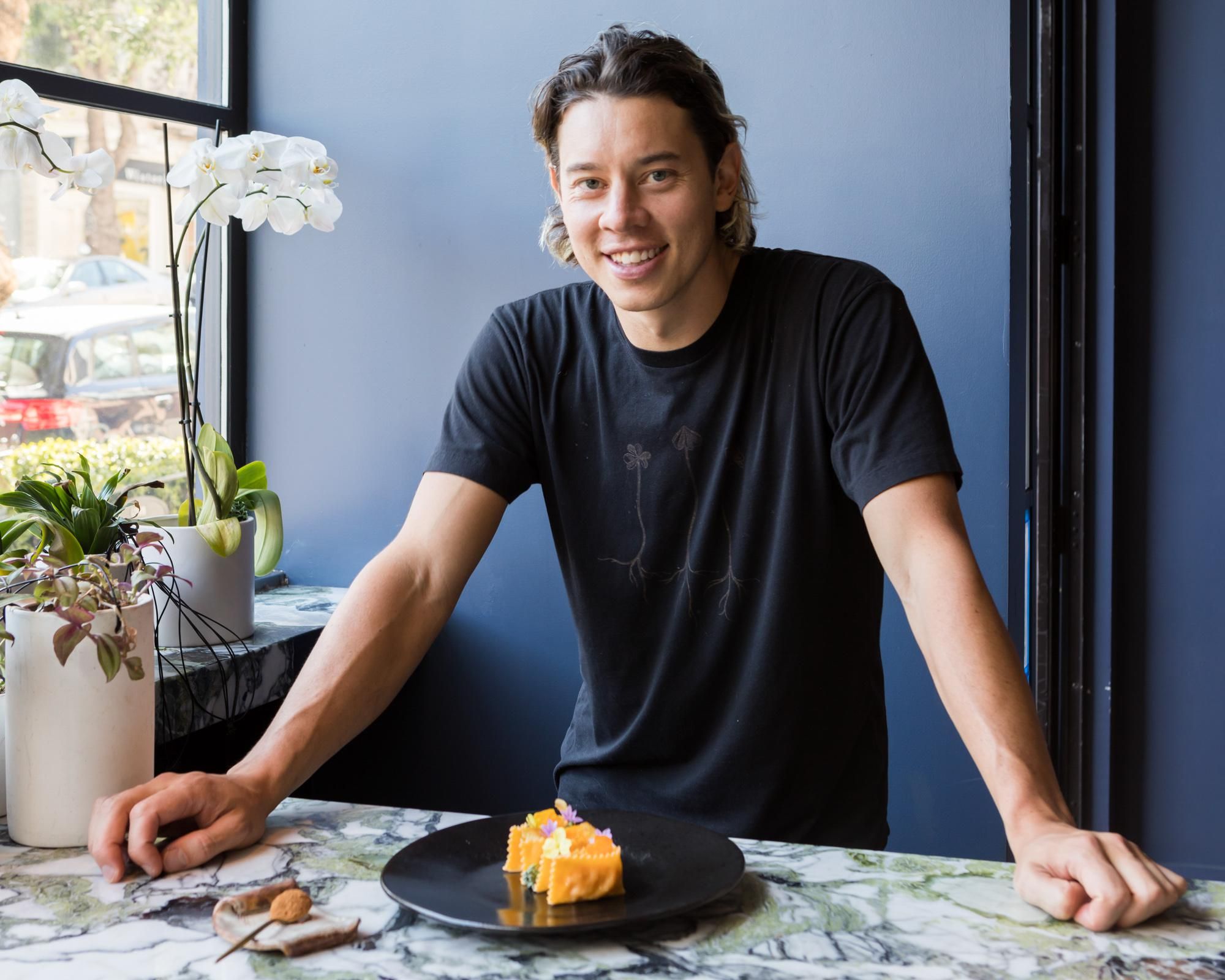 Sorrel chef Alex Hong takes Christmas off—but you should make his pretty chestnut raviolo