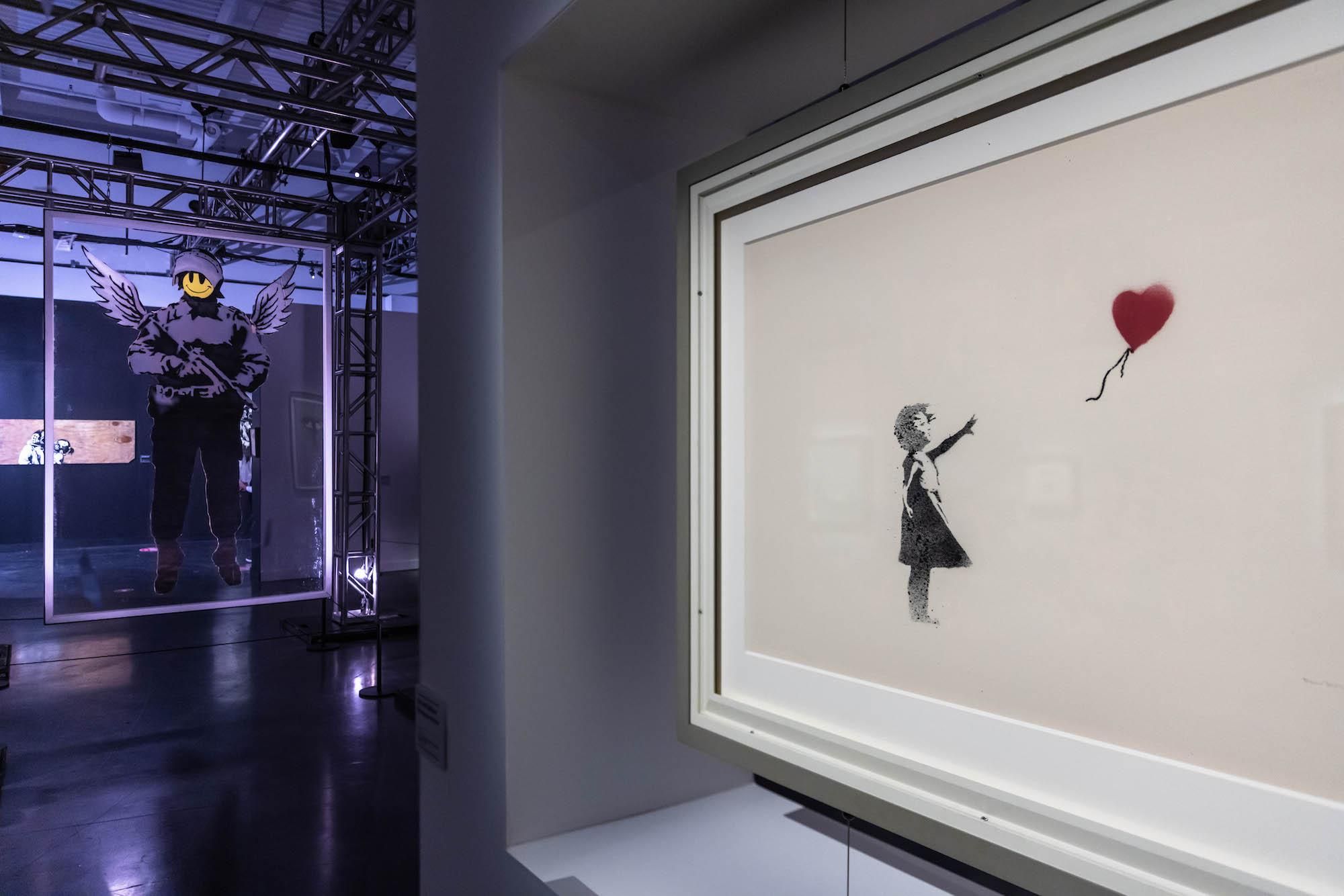 ​'The Art of Banksy' is an unauthorized glimpse of the elusive talent at SF's Palace of Fine Arts