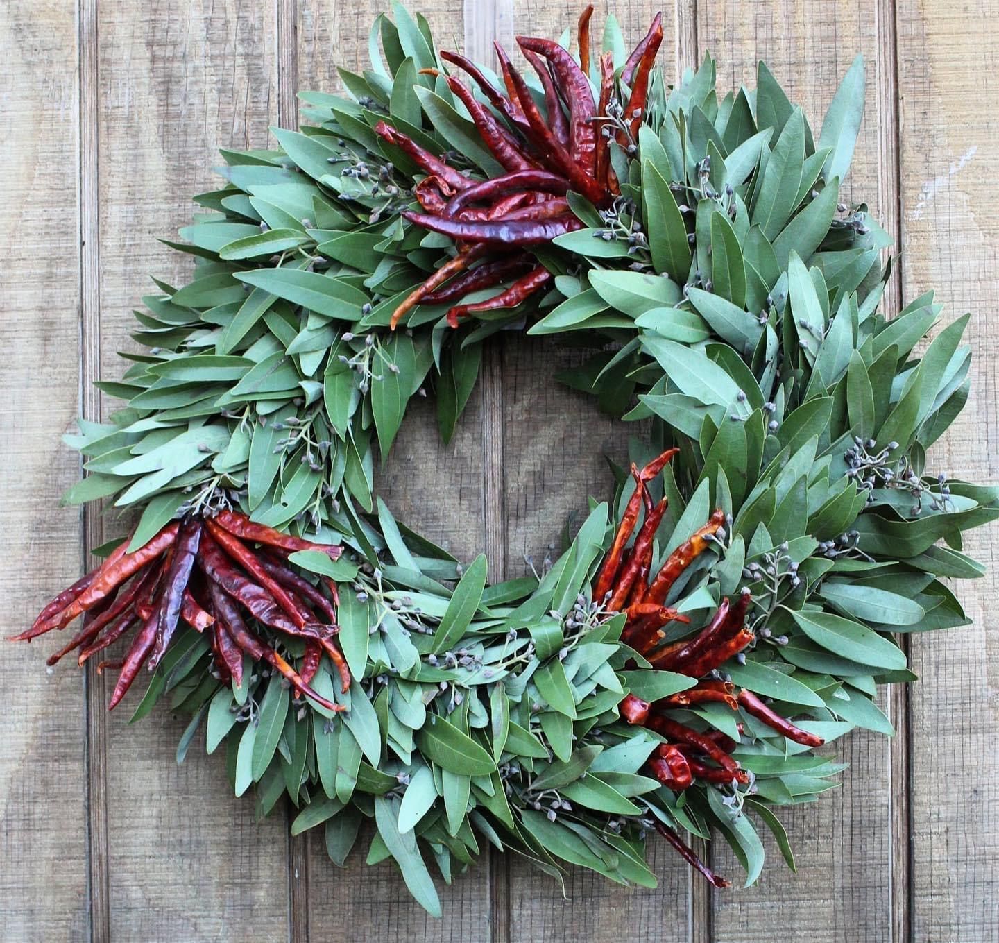 These Mendocino-made holiday bay wreaths are more than decoration.