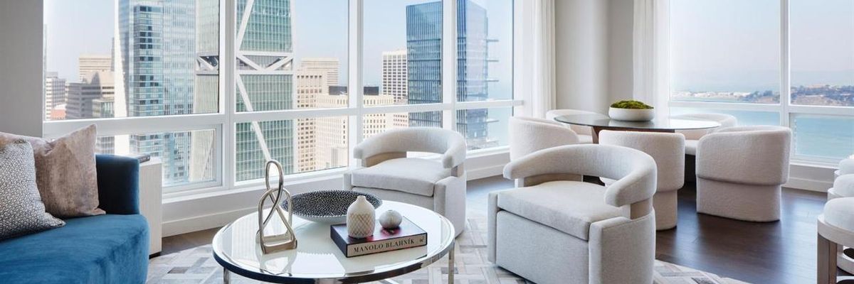$3.8 million buys three bedrooms, amenities + views at OMA-designed Avery tower in Rincon Hill