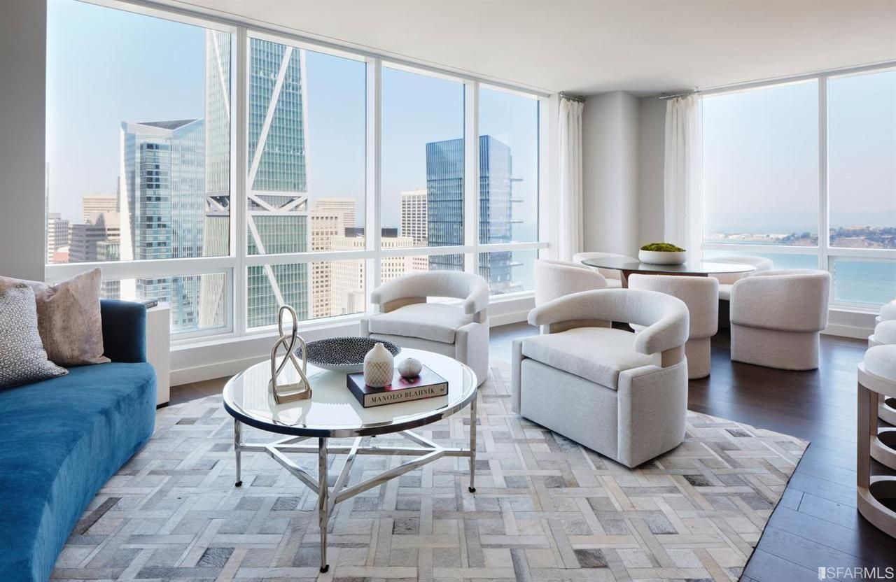 $3.8 million buys three bedrooms, amenities + views at OMA-designed Avery tower in Rincon Hill