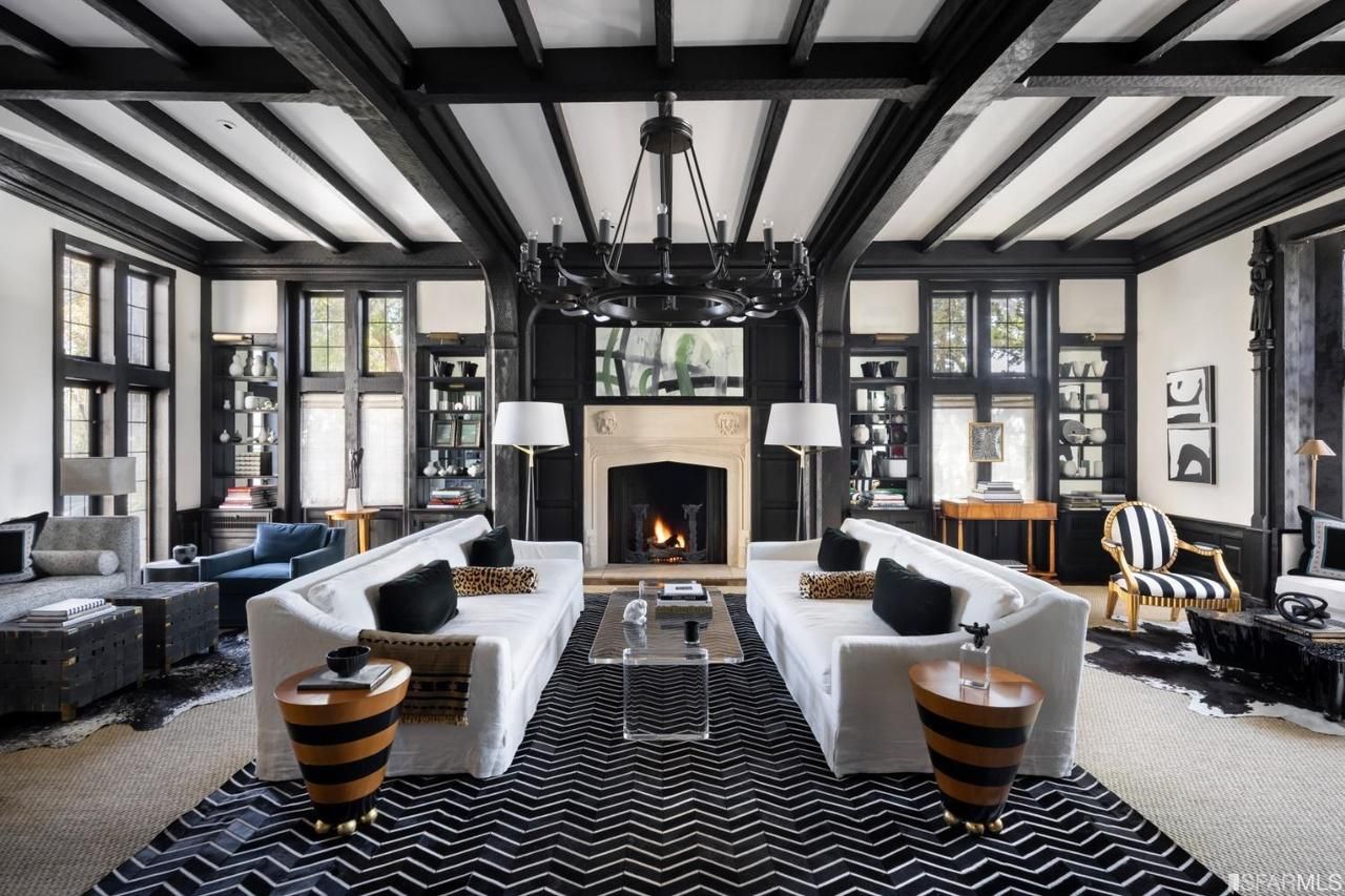 A hospitality mogul's over-the-top 1930s Tudor manse in Pac Heights asks $16 million