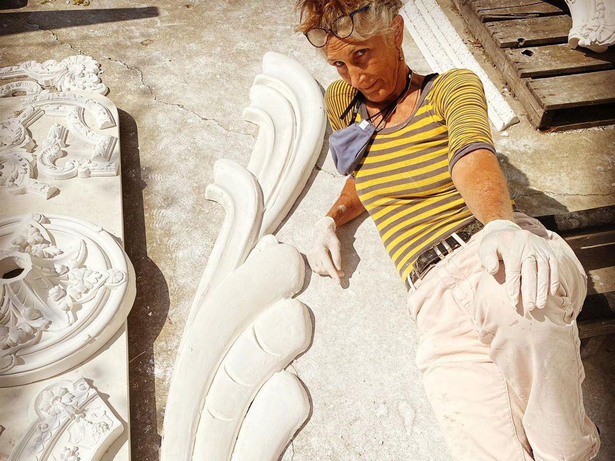 Meet Lorna Kollmeyer, the last remaining guardian of San Francisco's Victorian plaster ornaments