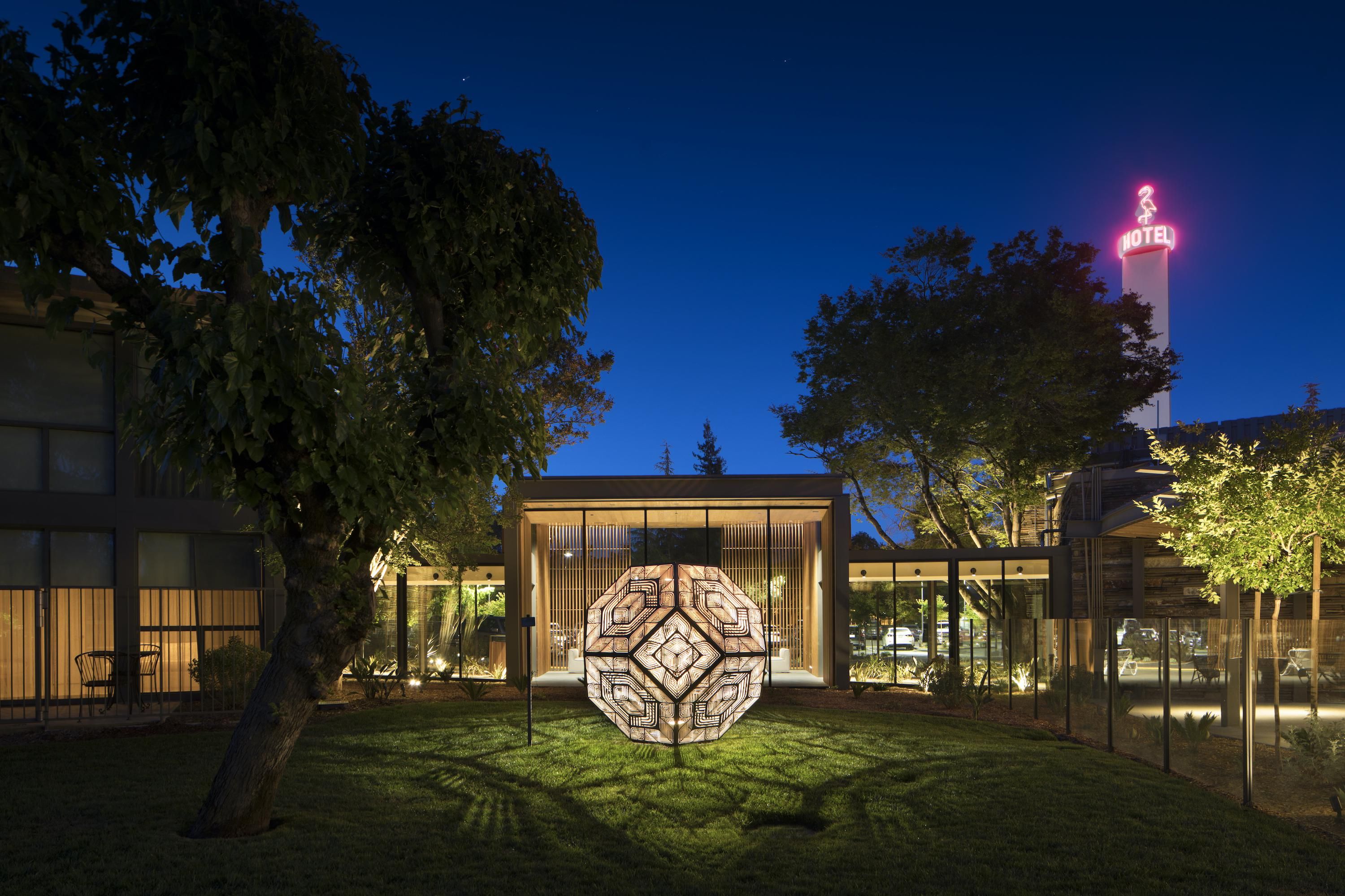 Iconic Flamingo Resort gets fluffed with new wellness offerings, modernized midcentury design + tropical fare