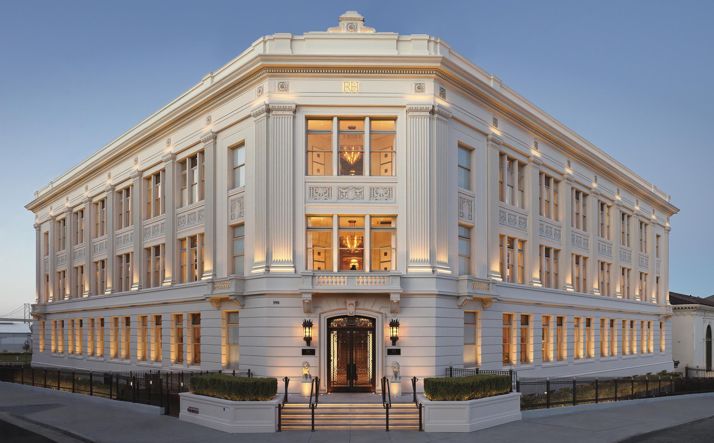 RH opens its lavish retail monument in Dogpatch + more San Francisco style scoop