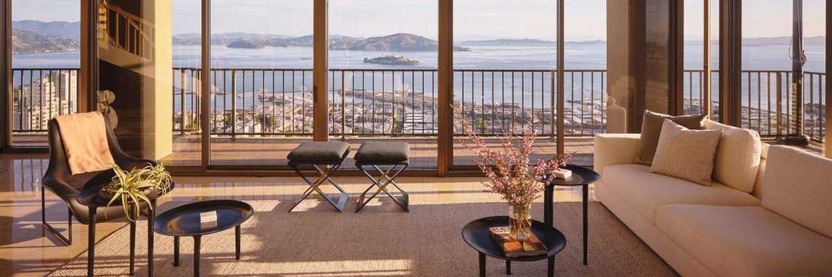 Video House Tour: A pair of very VIP penthouses in Russian Hill's 'Eichler Summit' asks $29 million