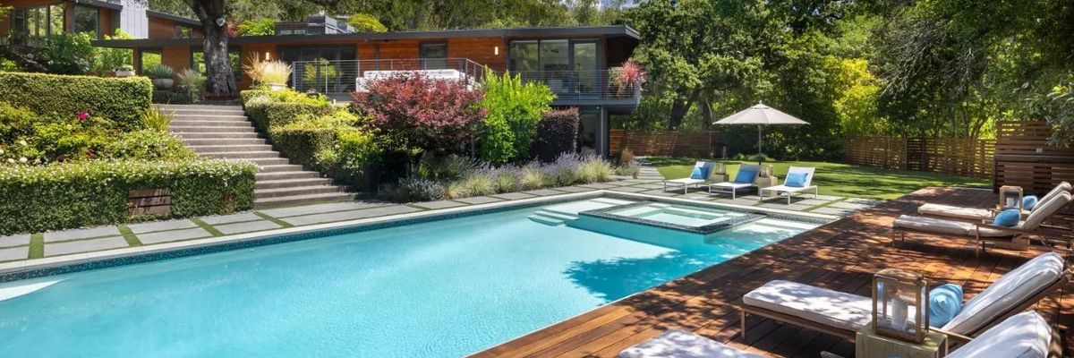 Spacious Kentfield home with cozy rooms + luxe outdoor spaces asks $8.75 million