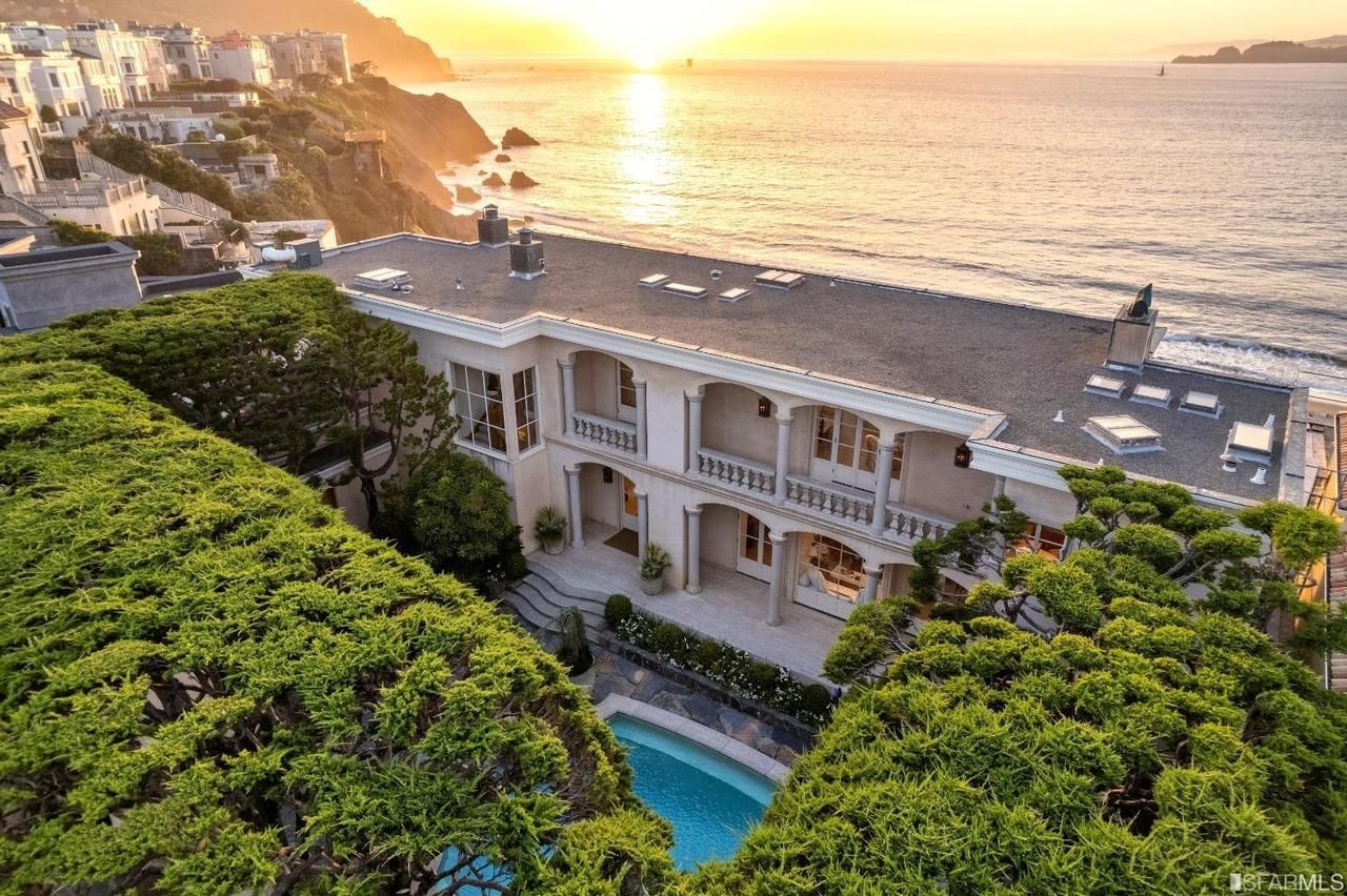 Video House Tour: Seacliff manse with private beach access and pool asks $32M