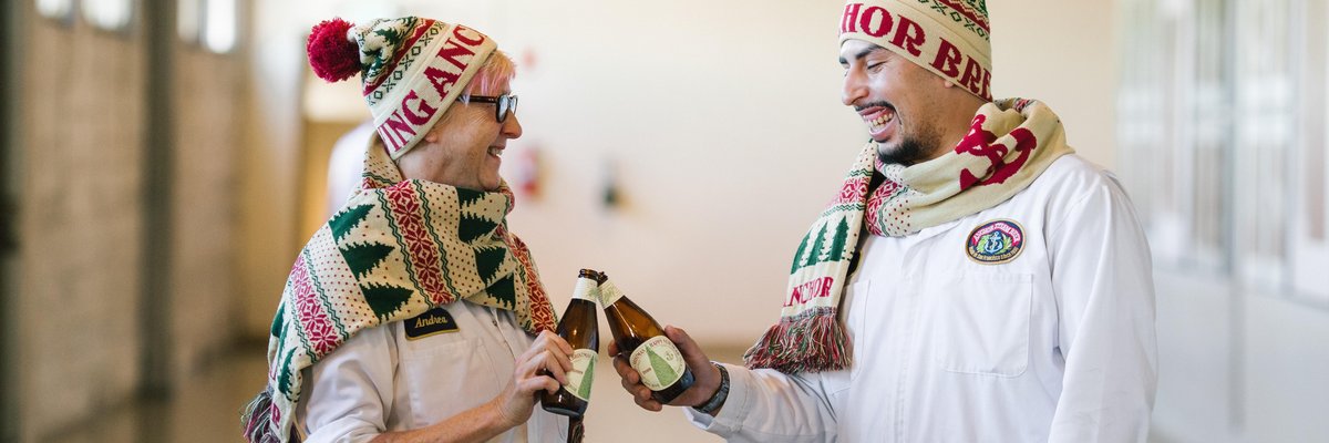 Be merry at Anchor Brewery's limited-time Christmas Ale experience