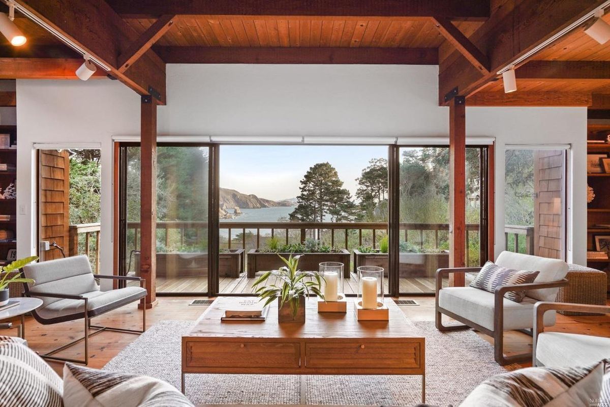 1970s Muir Beach house with ocean views asks $3.5 million