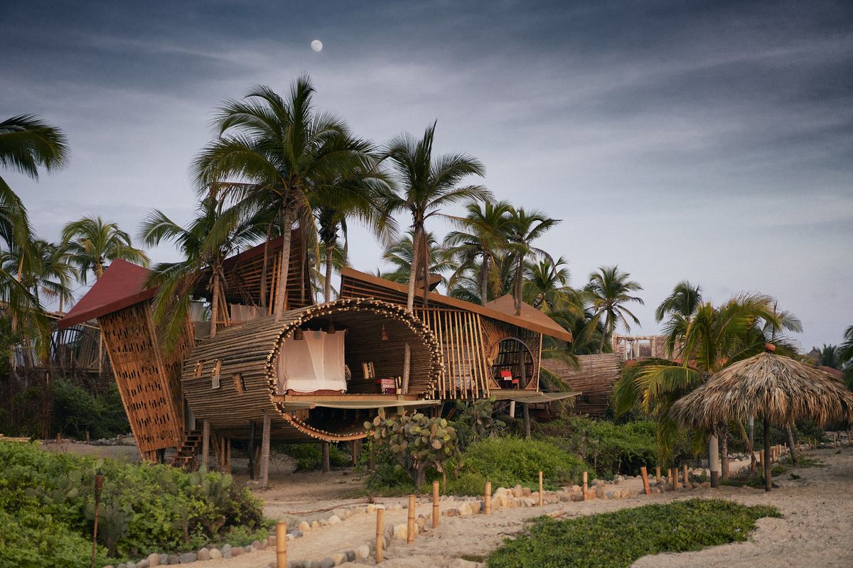 In Zihuatanejo, Playa Viva eco-resort is the off-grid escape of your plant-eating, beach-combing dreams