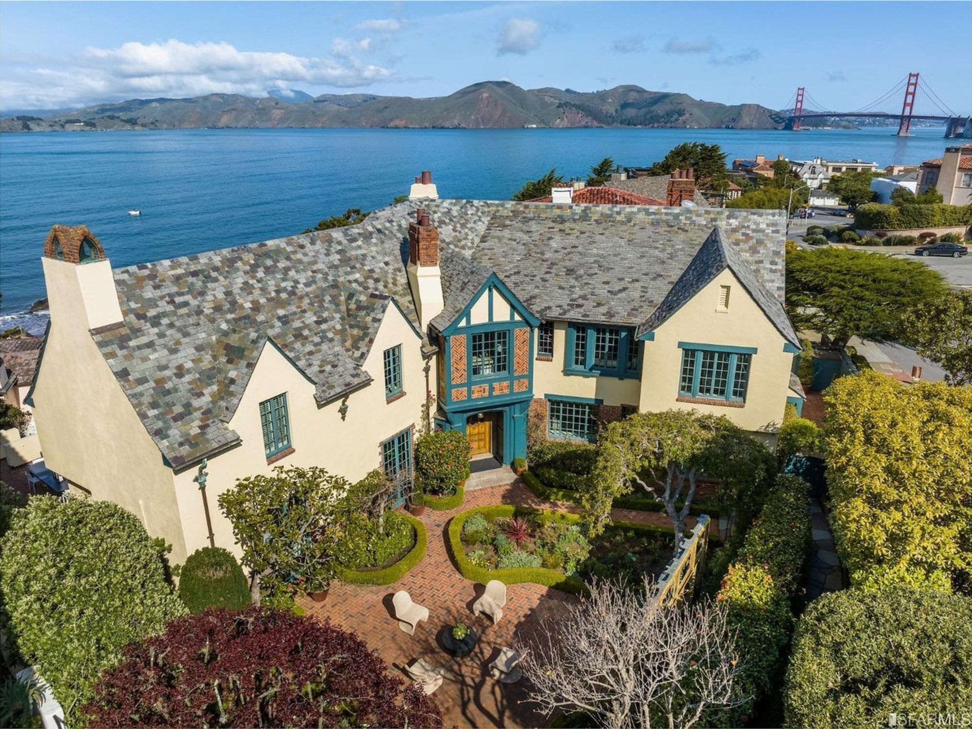 A storybook Sea Cliff Tudor with amenities to match the view asks $14.5 million