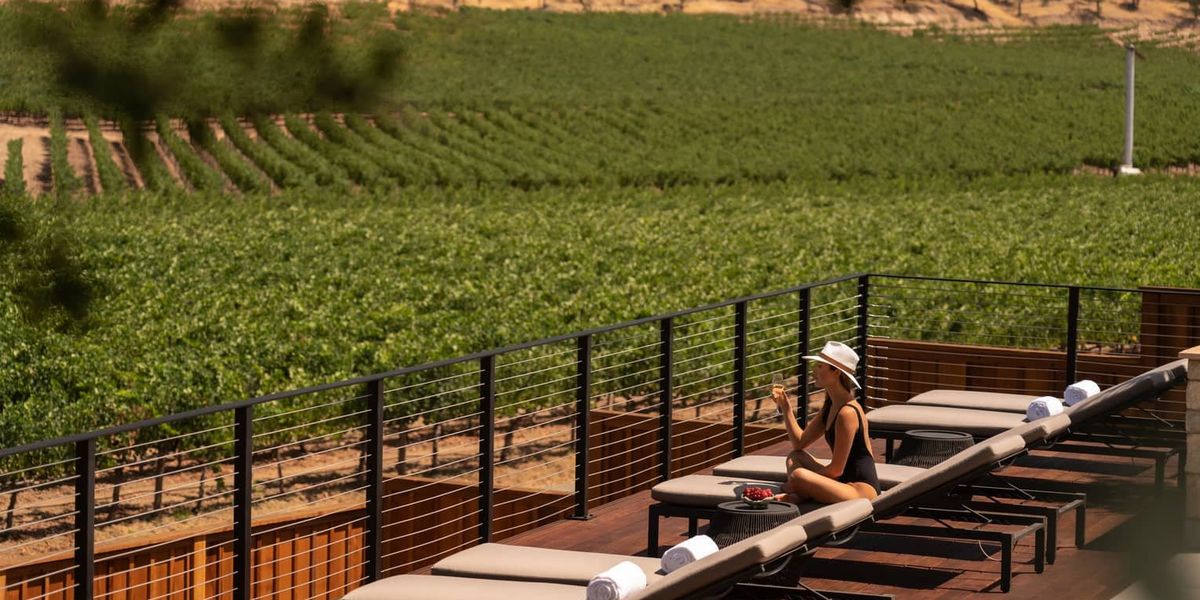 Stay overnight at these working wineries and vineyards in California.