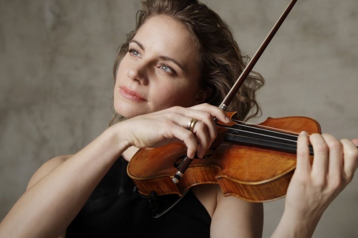 Violinist Julia Fischer makes a long-awaited return to Davies Hall, Feb. 23-25