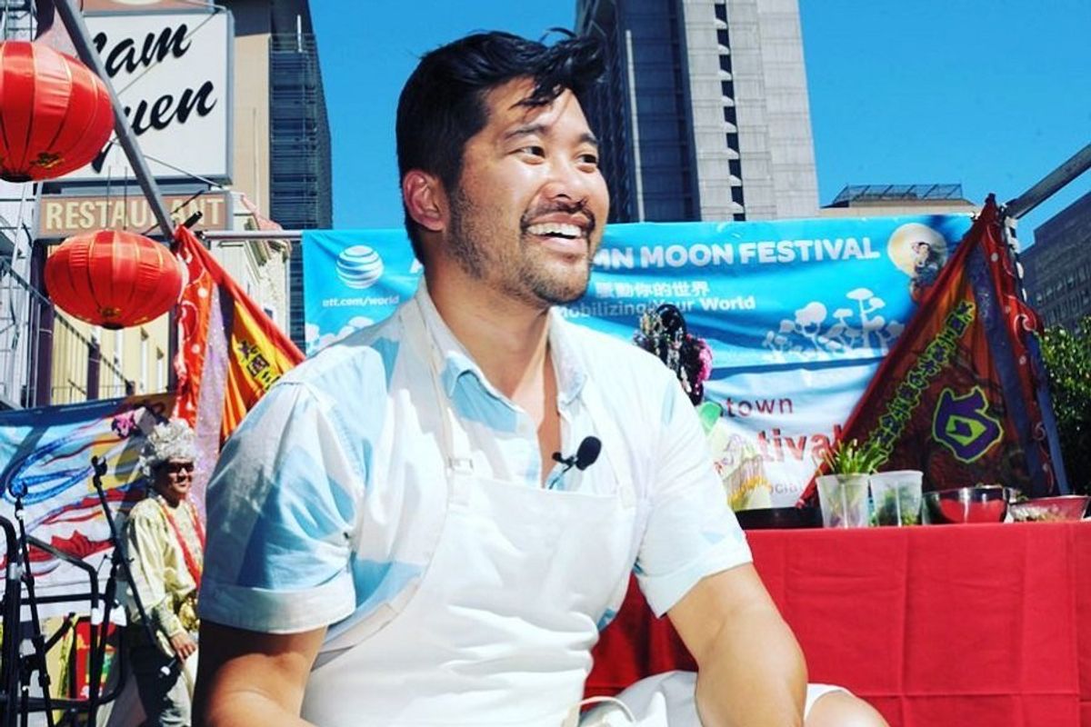 Celebrate Lunar New Year in SF like chef Brandon Jew + get his recipe for winter pot stickers.