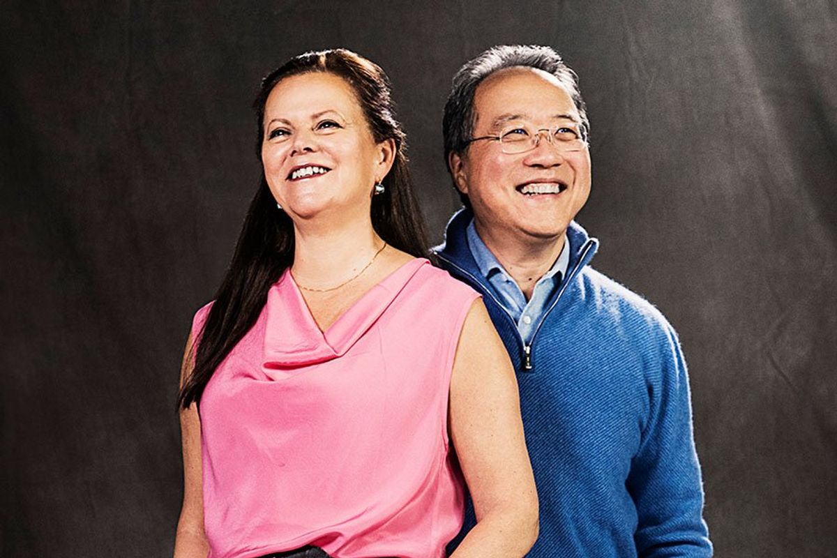 Longtime collaborators Yo-Yo Ma and Kathryn Stott reunite, April 2