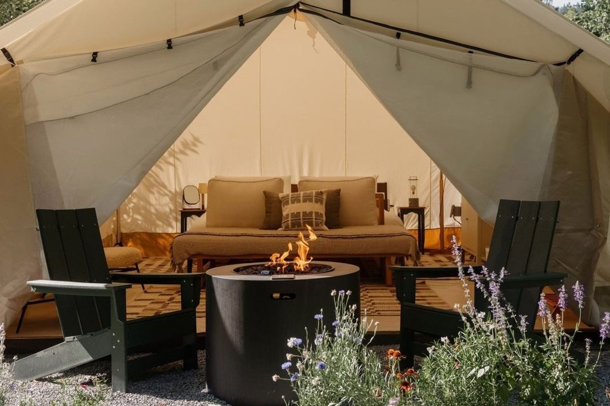 Find rustic luxury at Northern California's best glampgrounds