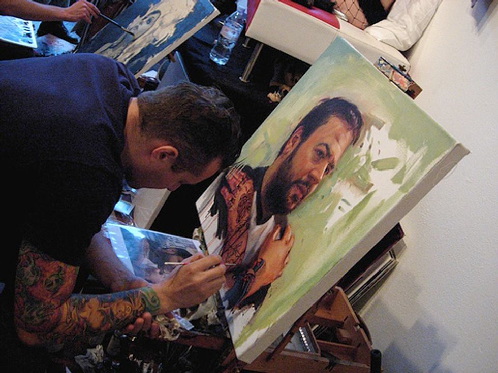 Shawn Barber Tattoos the Shooting Gallery