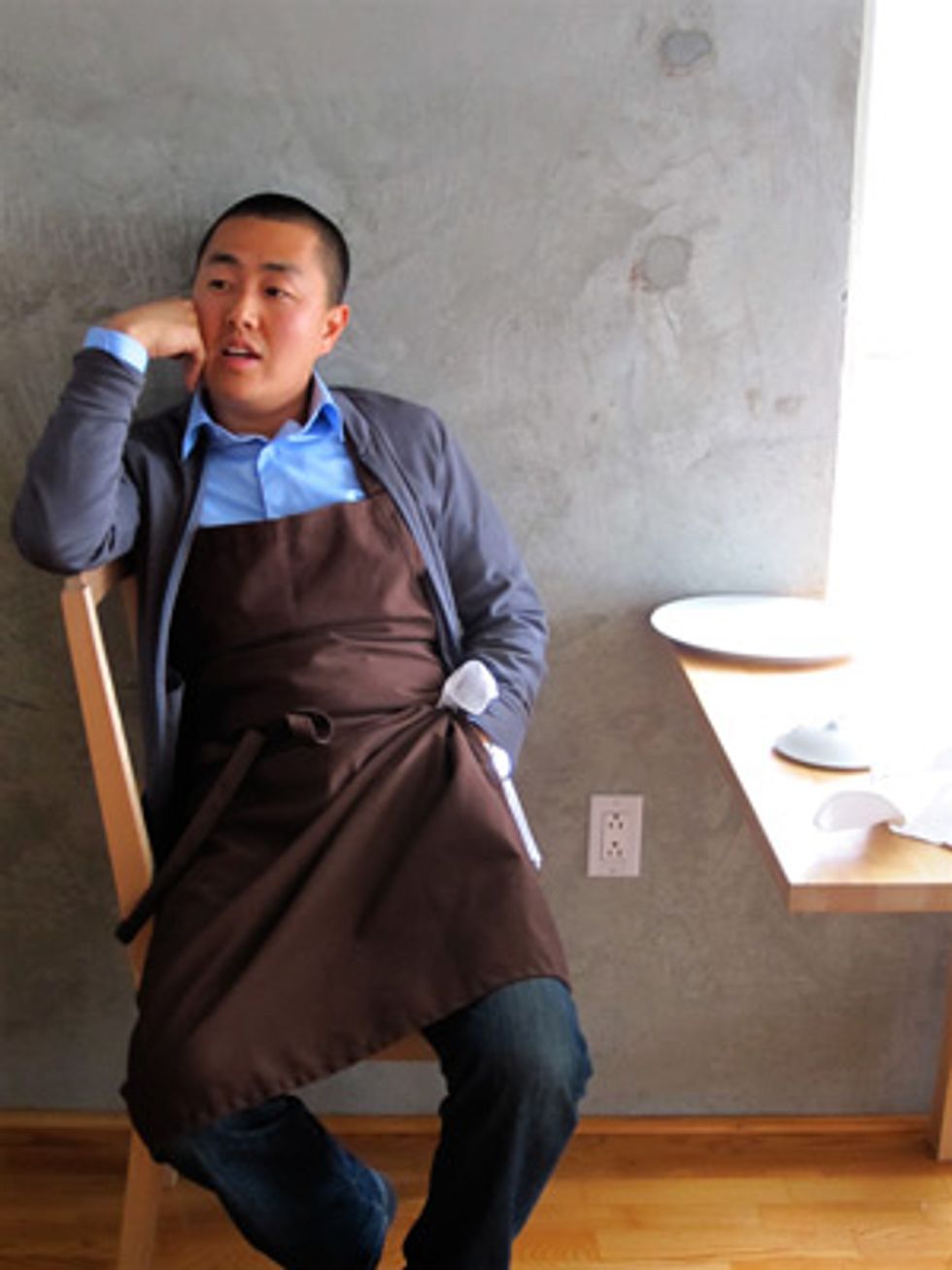 Behind the Scenes of the Food Issue Cover Shoot: Benu Chef Corey Lee Tells All