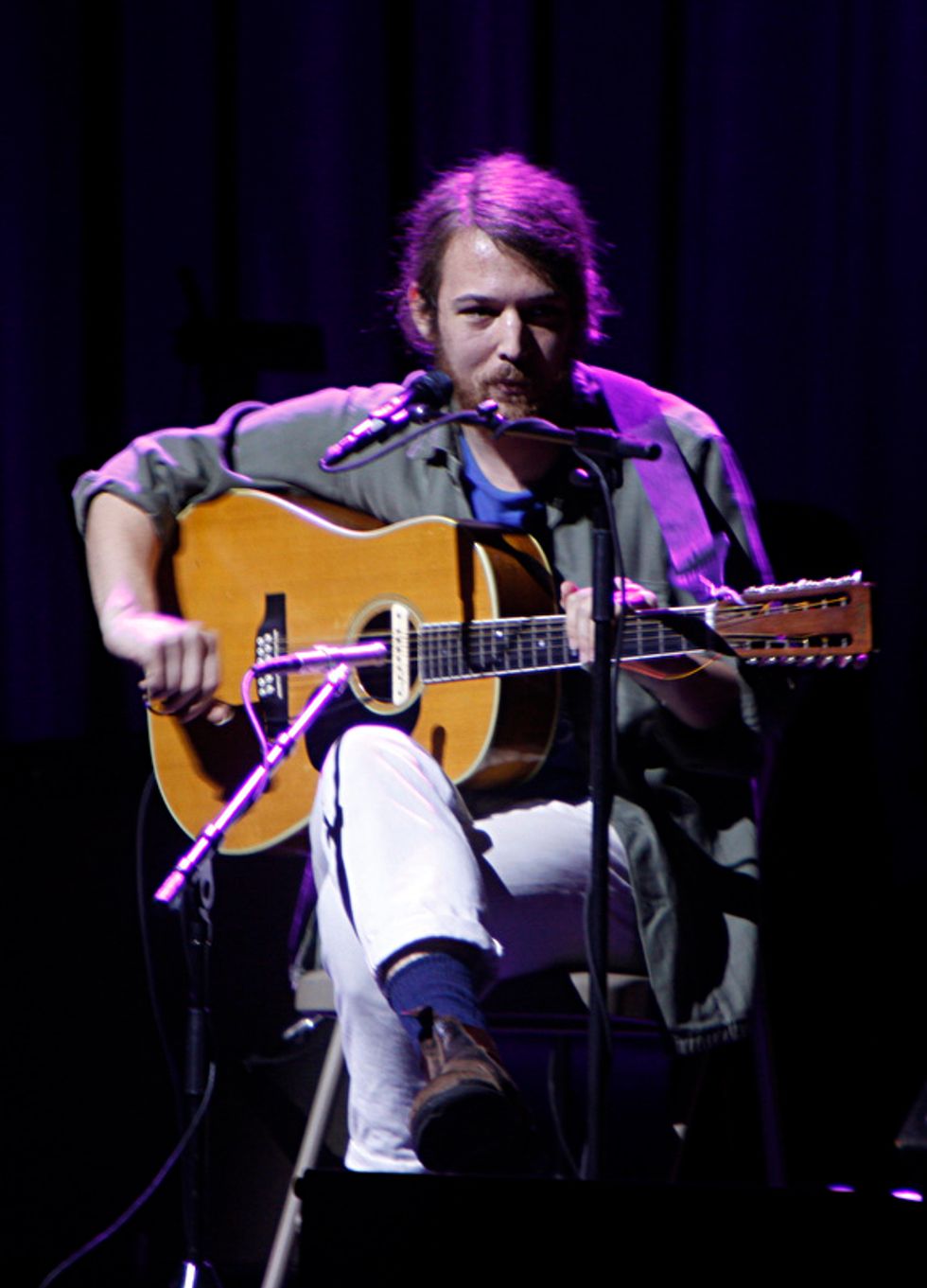Photos: Joanna Newsom and Robin Pecknold @ The Fox Theater