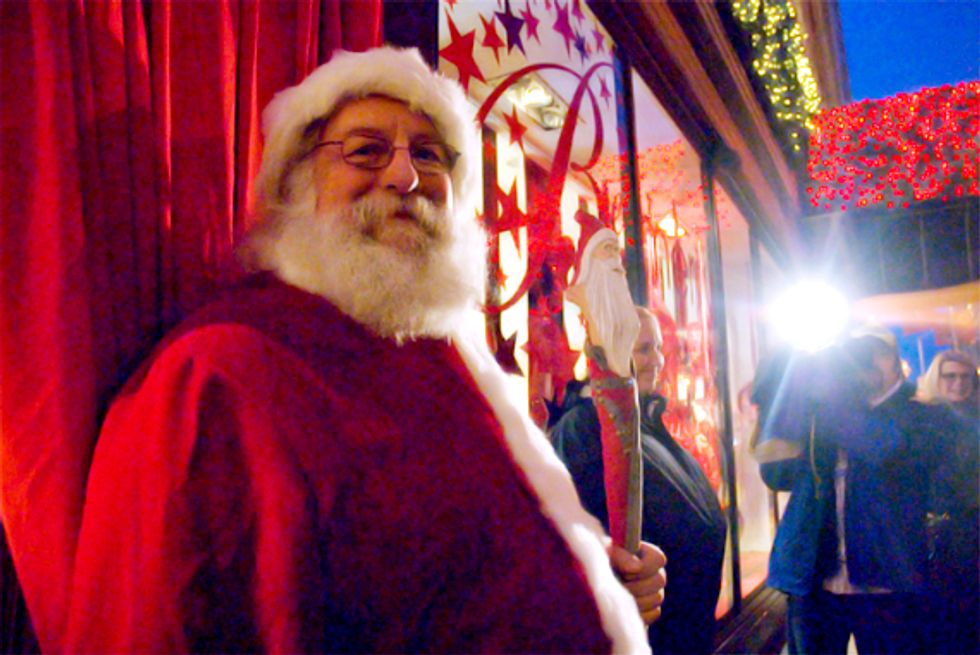 Puppy-Sit for the SF SPCA in the Macy's Windows