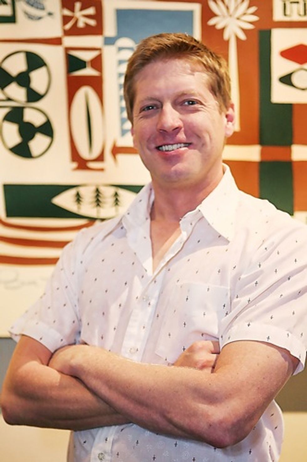 Photos: Artist Brian Barneclo at W Hotel San Francisco Benefit for "Systems" Mural