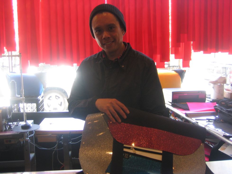 Chrome Couture: Design Your Own Hand-Sewn Messenger Bag