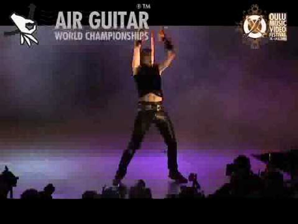 The Air Guitar Regionals Hit The Independent This Week