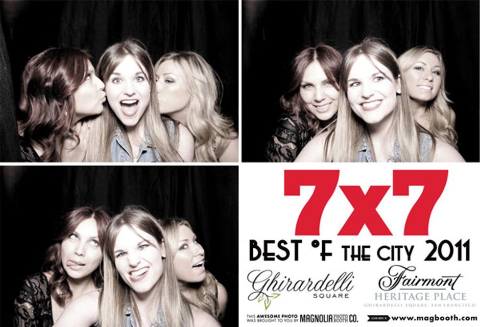 Magnolia Photo Booth: 7x7's Best of The City 2011 Party